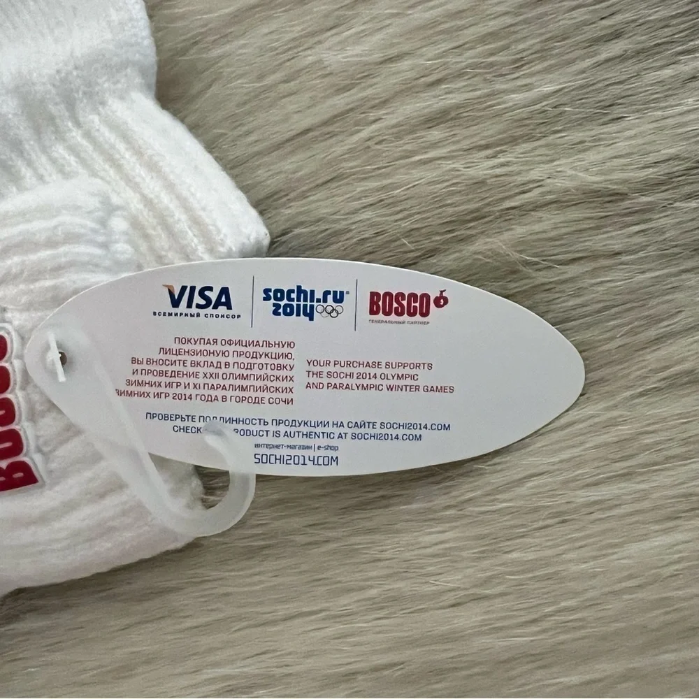 NEW OLYMPIC GLOVES Official Merchandise Olympic Games Sochi 2014 Bosco Sport S
